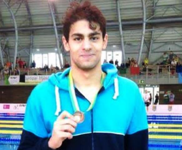 يوسف عبد الله يحقق ذهبية ١٠٠ متر ظهر