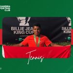 تألق لاعب النادي كريم معتز مبروك بالبطولة الدولية للتنس